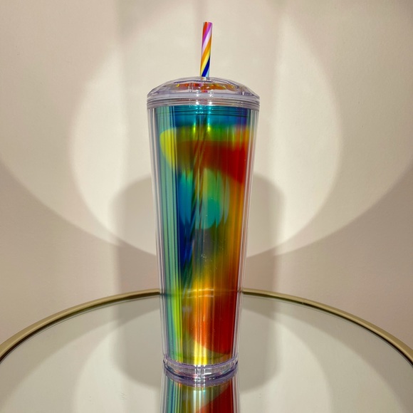 Starbucks  2021 Iridescent Rainbow Dome Lid Tumb… - Picture 2 of 3